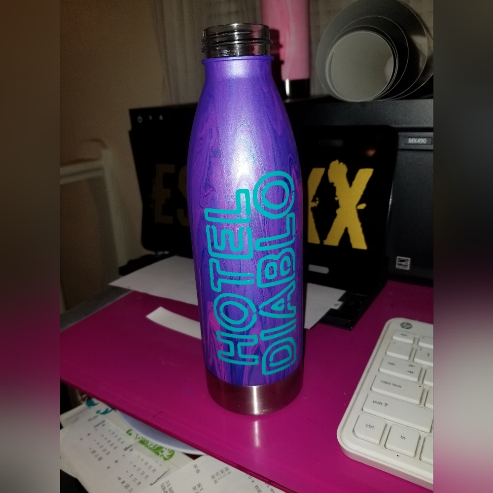 Machine Gun Kelly Hotel Diablo Water Bottle